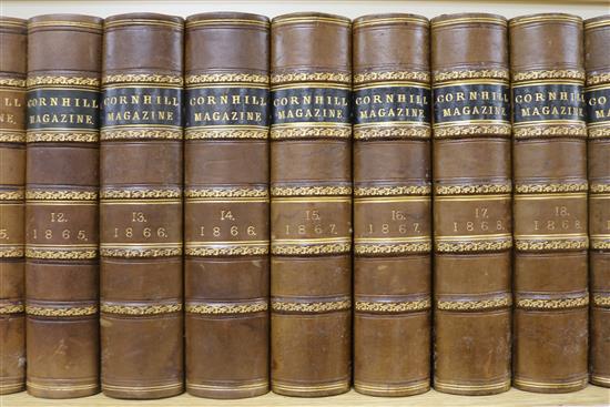 Cornhill Magazine, vols 1 - 36,